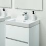 Cersanit Crea umywalka z szafką 60 cm zestaw meblowy biały S801-278 zdj.12
