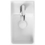 Cersanit Crea umywalka 40x22 cm meblowa prostokątna biała K114-004 zdj.3