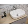 Cersanit Moduo umywalka 50x36 cm nablatowa prostokątna biała K116-050 zdj.6
