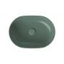 Cersanit Moduo umywalka 50x35,5 cm owalna nablatowa zielony mat K116-130 zdj.3