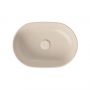 Cersanit Moduo umywalka 50x35,5 cm owalna nablatowa beżowa K116-132 zdj.3