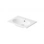Cersanit Zen umywalka 60,4x45,5 cm prostokątna wpuszczana biała K117-002 zdj.1