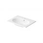 Cersanit Zen umywalka 60,4x45,5 cm prostokątna wpuszczana biała K117-002 zdj.4