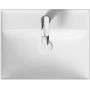 Cersanit Larga umywalka 50x40 cm meblowa prostokątna biała K120-008 zdj.3