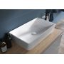 Cersanit City umywalka 60x36 cm nablatowa prostokątna biała EcoBox K35-047-ECO zdj.4