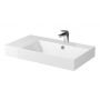 Cersanit Inverto umywalka 80x45 cm lewa nablatowa biała K671-016 zdj.1