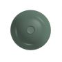 Cersanit Larga umywalka 40x40 cm nablatowa okrągła zielony mat K677-049 zdj.2