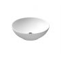 Mito Savio umywalka 40x40 cm okrągła nablatowa biała K711-001 zdj.1