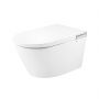Clean Wave Breeze toaleta myjąca wisząca bez kołnierza ze spłukiwaniem wirowym biała CWB700 zdj.1