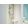 Deante Vital siedzisko prysznicowe dla niepełnosprawnych składane półtransparentne NIV051D zdj.4
