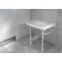 Deante Vital siedzisko prysznicowe dla niepełnosprawnych z nóżkami białe NIV651E zdj.3