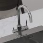 Deante Aster bateria kuchenna do filtra wody stojąca chrom BCH064M zdj.5