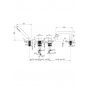 Deante Silia bateria wannowo-prysznicowa nawannowa chrom BQS_014M zdj.2