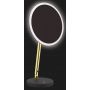 Deante Silia lusterko kosmetyczne 22x39,2 cm z oświetleniem LED złoty połysk ADIZ812 zdj.6