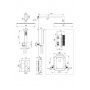 Deante Box zestaw prysznicowy podtynkowy termostatyczny z deszczownicą chrom BXYZ0EAT zdj.11