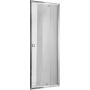 Deante Zoom drzwi prysznicowe 90 cm wnękowe chrom/szkło przezroczyste KDZ011D zdj.1