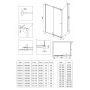 Deante Kerria Plus kabina prysznicowa 120x90 cm prostokątna czarny mat/szkło przezroczyste KKNNP12S09 zdj.2