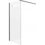 Deante Mokko Walk-In Nero ścianka prysznicowa 90 cm czarny mat/szkło przezroczyste KQMN39P zdj.1