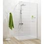 Deante Abelia Walk-In ścianka prysznicowa 100 cm wolnostojąca chrom/szkło przezroczyste KTA030P zdj.4
