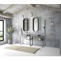 Deante Abelia Walk-In ścianka prysznicowa 110 cm wolnostojąca chrom/szkło przezroczyste KTA032P zdj.4