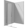 Deante Prizma ścianka prysznicowa 120 cm walk-in chrom/szkło przezroczyste KTJ032R zdj.3