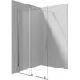 Deante Prizma ścianka prysznicowa 120 cm walk-in chrom/szkło przezroczyste KTJ032R zdj.1