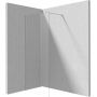 Deante Prizma ścianka prysznicowa walk-in 80 cm chrom połysk/szkło przezroczyste KTJ_038P zdj.1