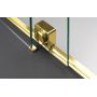Deante Prizma ścianka prysznicowa walk-in 140 cm złoty połysk/szkło przezroczyste KTJ_Z34R zdj.10