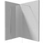 Zestaw Deante Kerria Plus Walk-In ścianki prysznicowe 100 cm wolnostojące chrom/szkło przezroczyste (KTS030P, KTS030P) zdj.2