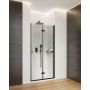 Zestaw Deante Kerria Plus drzwi prysznicowe 100 cm z profilem wnękowym czarny/szkło przezroczyste (KTSXN43P, KTSN00X) zdj.14