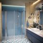Deante Kerria Plus drzwi prysznicowe 90 cm wnękowe chrom połysk/szkło przezroczyste KTSU041P zdj.1