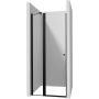 Deante Kerria Plus drzwi prysznicowe 90 cm wnękowe czarny mat/szkło przezroczyste KTSUN41P zdj.1