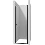 Deante Kerria Plus drzwi prysznicowe 80 cm wnękowe czarny mat/szkło przezroczyste KTSWN42P zdj.1