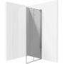 Zestaw Deante Kerria Plus drzwi prysznicowe 90 cm z profilem wnękowym chrom/szkło przezroczyste (KTSX041P, KTS000X) zdj.2