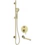Deante Arnika zestaw wannowo-prysznicowy podtynkowy złoty NAC_R9QA zdj.1