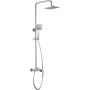 Deante Boro zestaw prysznicowy ścienny z deszczownicą chrom NER_04PM zdj.1