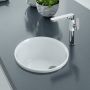 Deante Lusitano zlewozmywak ceramiczny 44,5 cm biały ZCL680N zdj.4