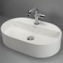 Deante Silia umywalka 55x35 cm owalna nablatowa biała CQS_AU6B zdj.5