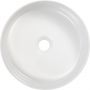 Deante Silia umywalka 36 cm nablatowa okrągła biała CDL6U4S zdj.3