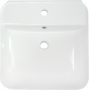 Deante Hiacynt umywalka 51x50 cm prostokątna biała CDY6U5W zdj.3