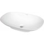 Deante Alpinia umywalka 60x40 cm owalna nablatowa biała CGN_6U6S zdj.3