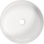 Deante Round umywalka 40x40 cm okrągła nablatowa biała CGR_6U4S zdj.3