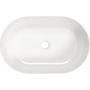 Deante Round umywalka 58x38 cm owalna nablatowa biała CGR_6U6S zdj.3