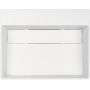 Deante Correo umywalka 50x40 cm prostokątna nablatowa biała CQR_AU5M zdj.3