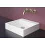 Deante Correo umywalka 50x40 cm nablatowa prostokątna alabaster CQRAU5S zdj.6