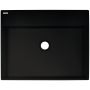 Deante Correo Nero umywalka 50x40 cm nablatowa prostokątna czarna CQRNU5S zdj.3