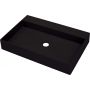 Zestaw Deante Correo umywalka z konsolą 60 cm stojącą czarny mat (CQRNU6S, CKCN60A) zdj.2
