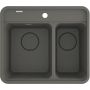 Deante Momi zlewozmywak granitowy 60x52 cm antracyt ZKM_T503 zdj.1