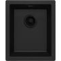 Deante Corda zlewozmywak granitowy 46x38 cm podblatowy czarny mat ZQAN10B zdj.1