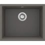 Deante Corda zlewozmywak granitowy 55x46 cm podblatowy antracyt metalik ZQAT10C zdj.1